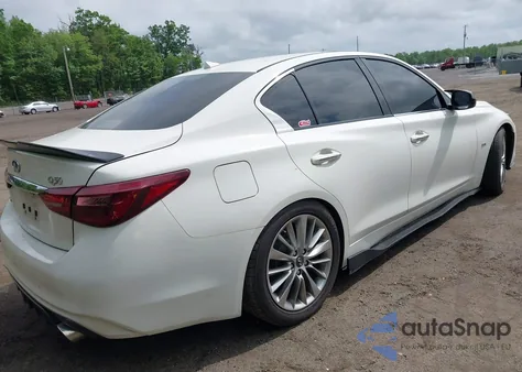 2018 Infiniti Q50 3.0T Luxe from USA, damaged, VIN JN1EV7AR1JM430534